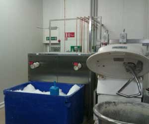 5 tonne ice machine in bakery