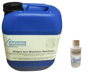 Ziegra ice machine sanitiser