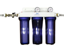 Ziegra Triple water filter for ice makers