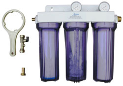 Ziegra triple water filtration kit for ice makers